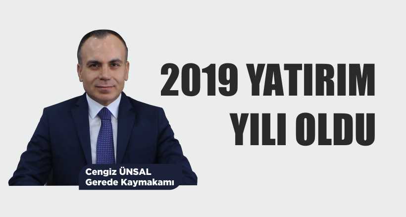 Kaymakam Ünsal, 2019 yılı faaliyet raporunu açıkladı